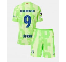 Barcelona Robert Lewandowski #9 Koszulka Trzecia dzieci 2024-25 Krótki Rękaw (+ krótkie spodenki)